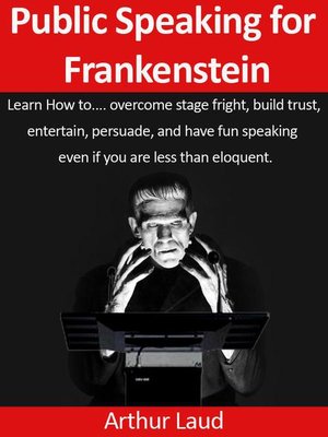 cover image of Public Speaking for Frankenstein